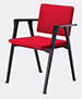 Cassina 'luisa' Small Armchair, Red