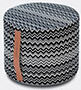 Missoni 'tobago' Pouf