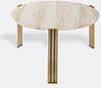 AYTM 'tribus' Coffee Table, Travertine And Gold