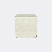 Missoni 'layers Inlay' Pouf Cube, Natural