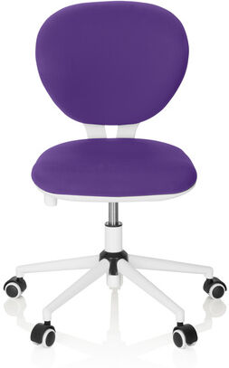 hjh OFFICE KID VIVO - Sedia girevole per bambini Viola