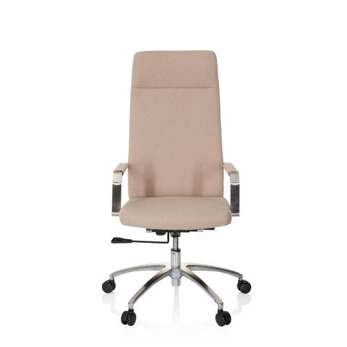 hjh OFFICE SARANTO PLUS I - Sedia Home Office Beige