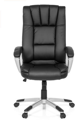 MyBuero RELAX CL150 - Sedia Home Office Nero Buerostuhl24 ecopelle