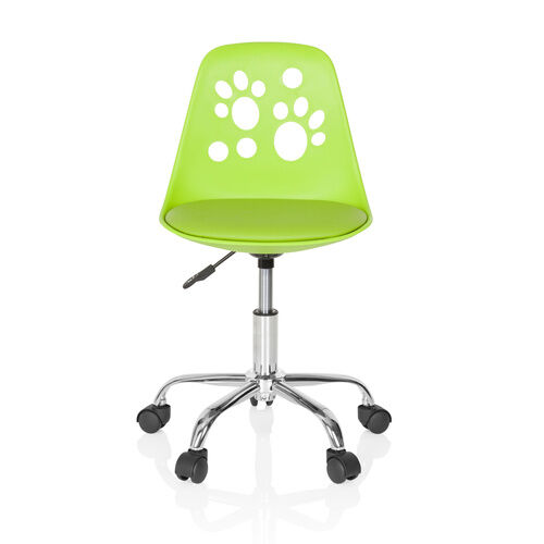 hjh OFFICE FANCY I - Sedia girevole per bambini Verde