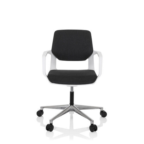hjh OFFICE FREE WHITE - Sedia Home Office Nero