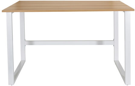 hjh OFFICE WORKSPACE LIGHT I   120x60 - Scrivania  Rovere Chiaro/Bianco