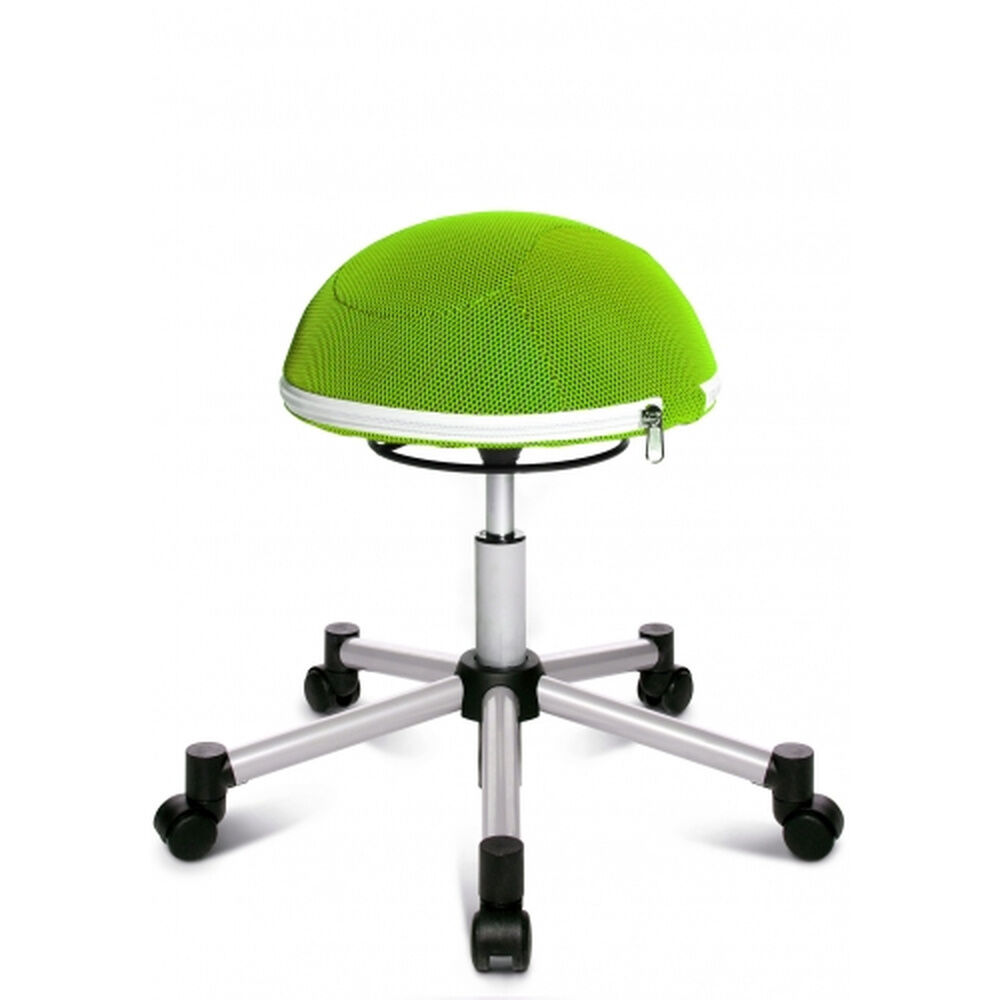 Topstar HALF BALL - Sgabello girevole Argento/Verde