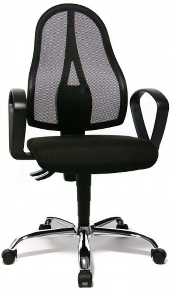 Topstar OPEN POINT  P SOMO AL.B2(B) - Sedia Home Office Nero mesh