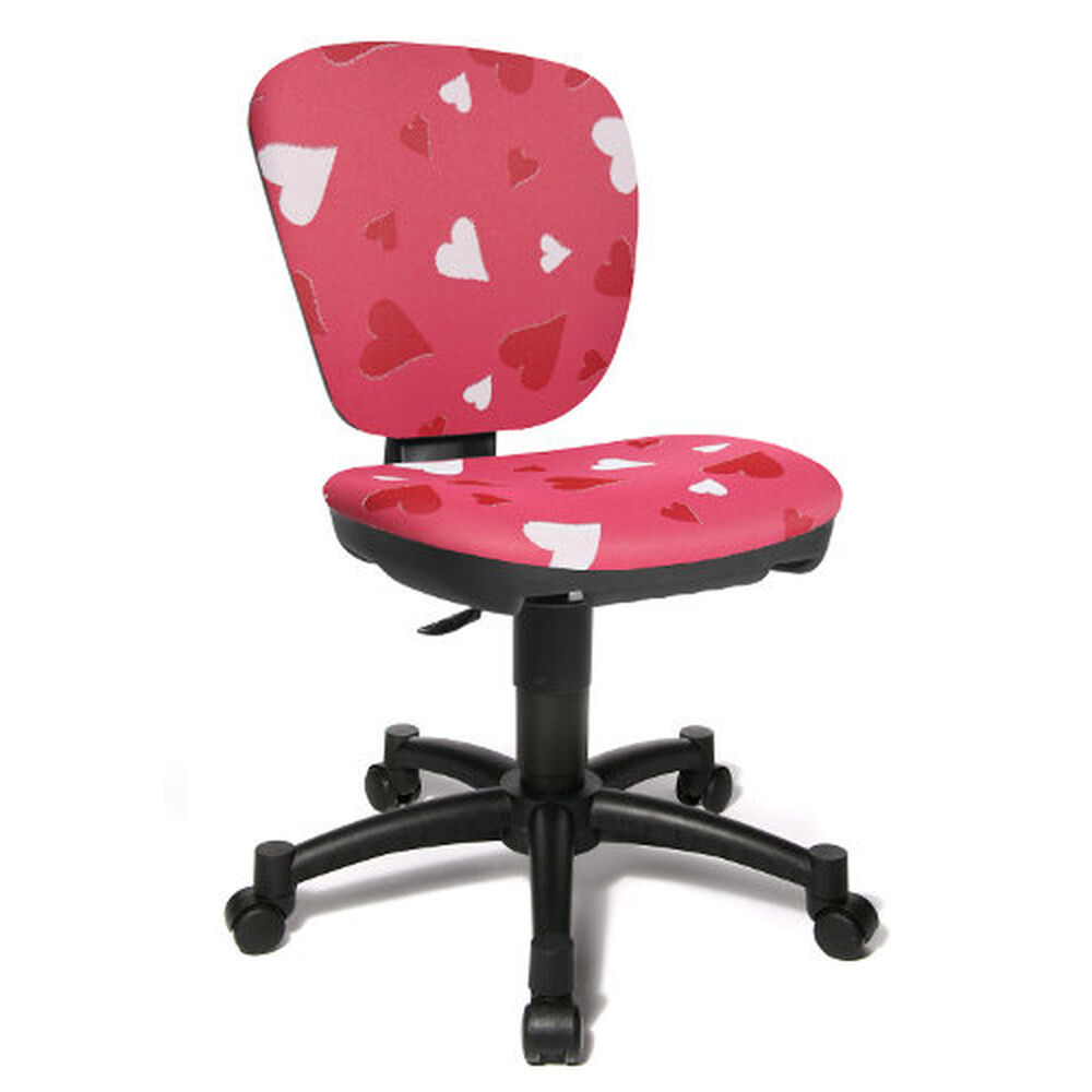 Topstar MAXX KID - Sedia girevole per bambini Rosa tessuto