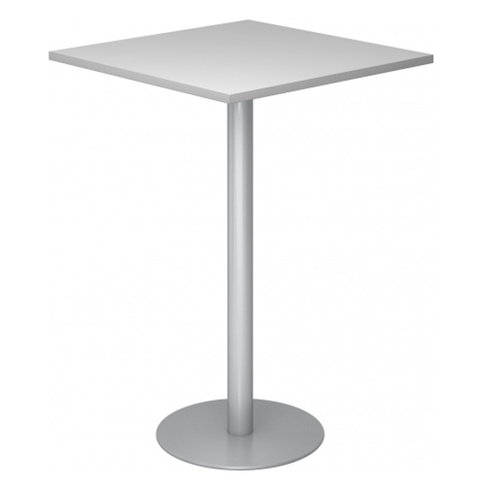 hjh OFFICE PRO BISTRO H88Q S - Sistema tavolo da conferenza Grigio 80x80 argento