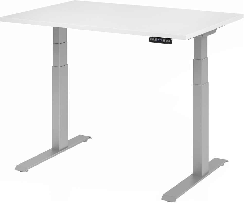 hjh OFFICE PRO XDKB 12 S   Scrivania - Bianco 120x80 regolabile in altezza elettrico