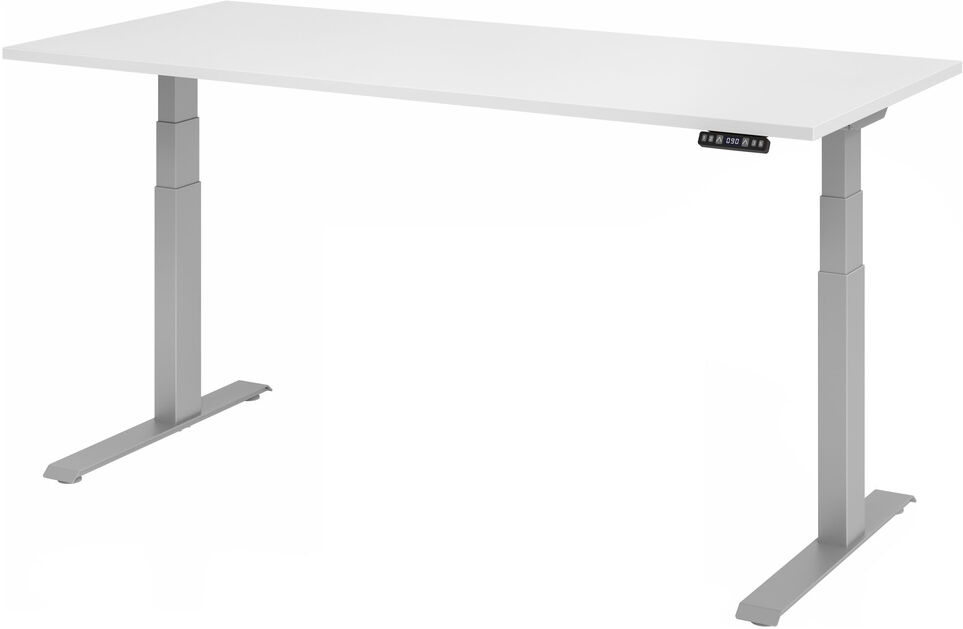 hjh OFFICE PRO XDKB 19 S   Scrivania - Bianco 180x80 regolabile in altezza elettrico