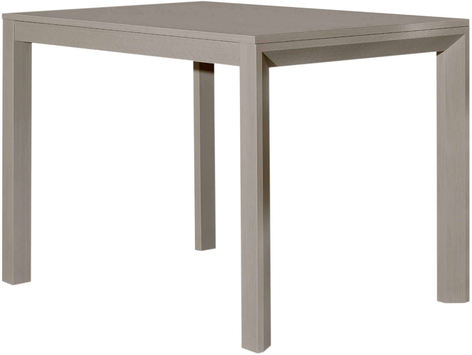 Milani Home Tavolo Da Pranzo Moderno Allungabile In Laminato Frassinato 85x130/180 Tortora 130 x 75 x 85 cm