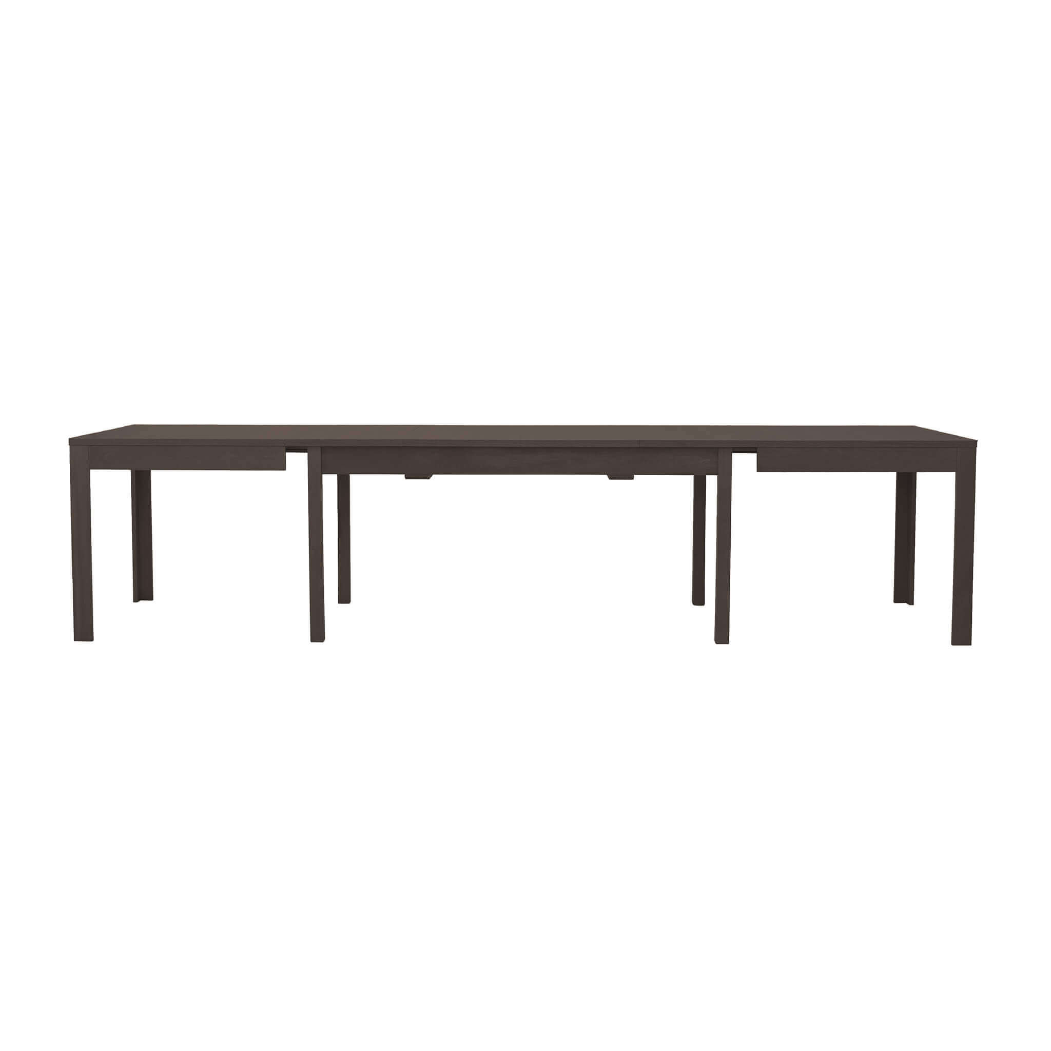 Milani Home Tavolo Da Pranzo Moderno Di Design Allungabile In Rovere 90x160/203/246/289/332 Marrone 160 x 75 x 90 cm