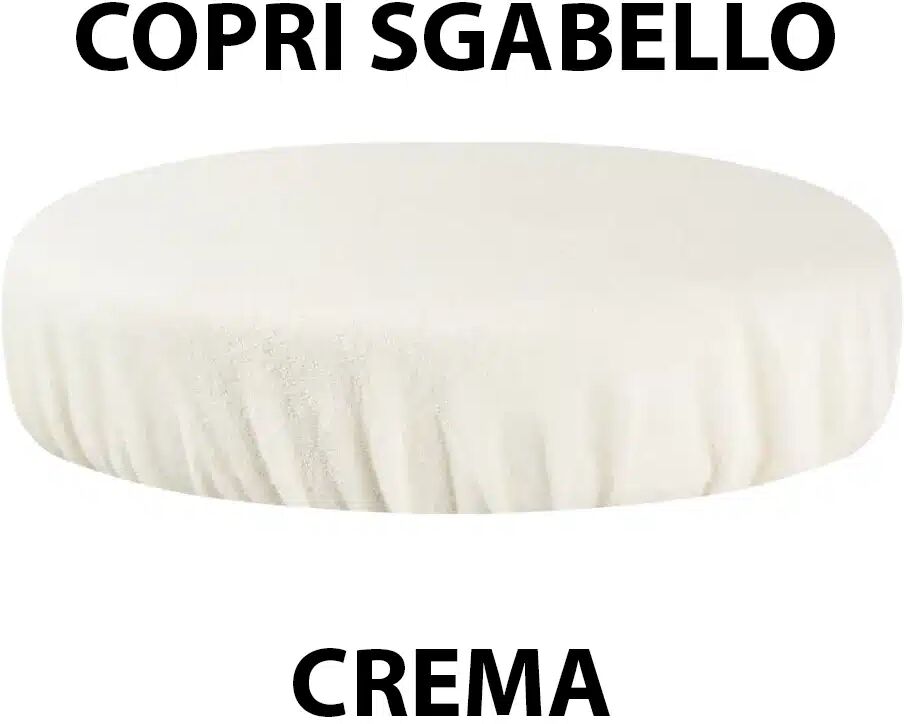 Fodera copri Sgabello in Cotone Spugna di Alta Qualità con Elastico