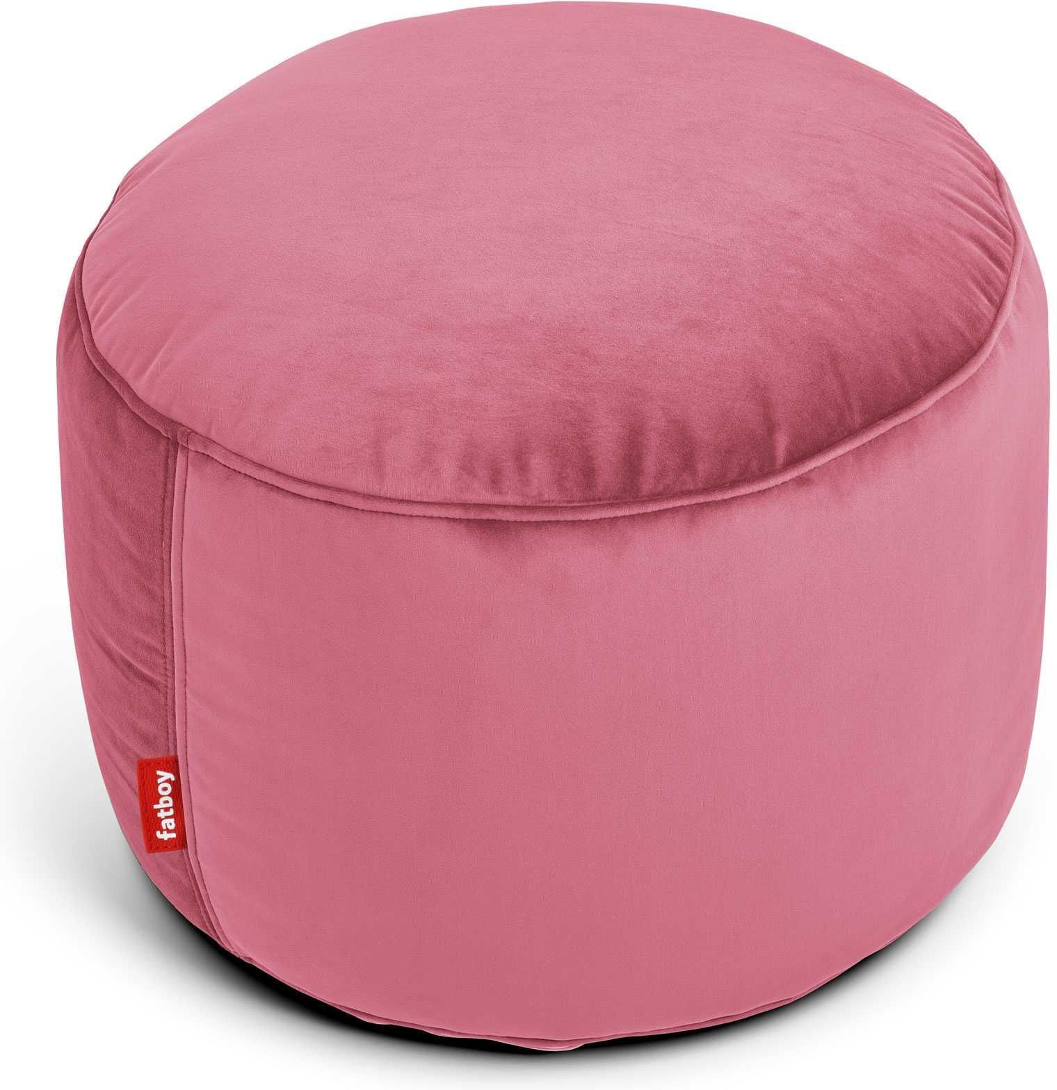 Fatboy Point Velvet poef deep blush