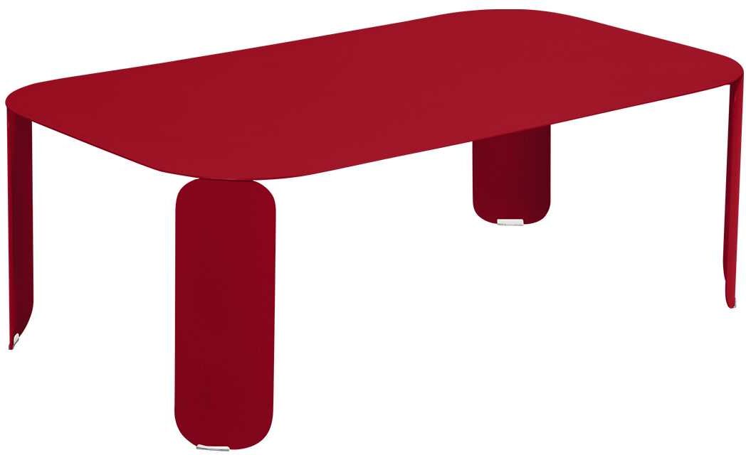 Fermob Bebop salontafel 120x70x42 Poppy