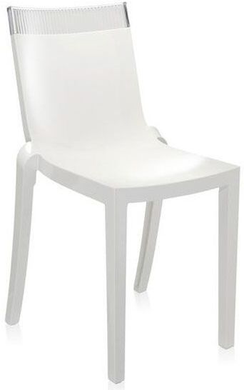 Kartell Hi-Cut stoel wit-kristal