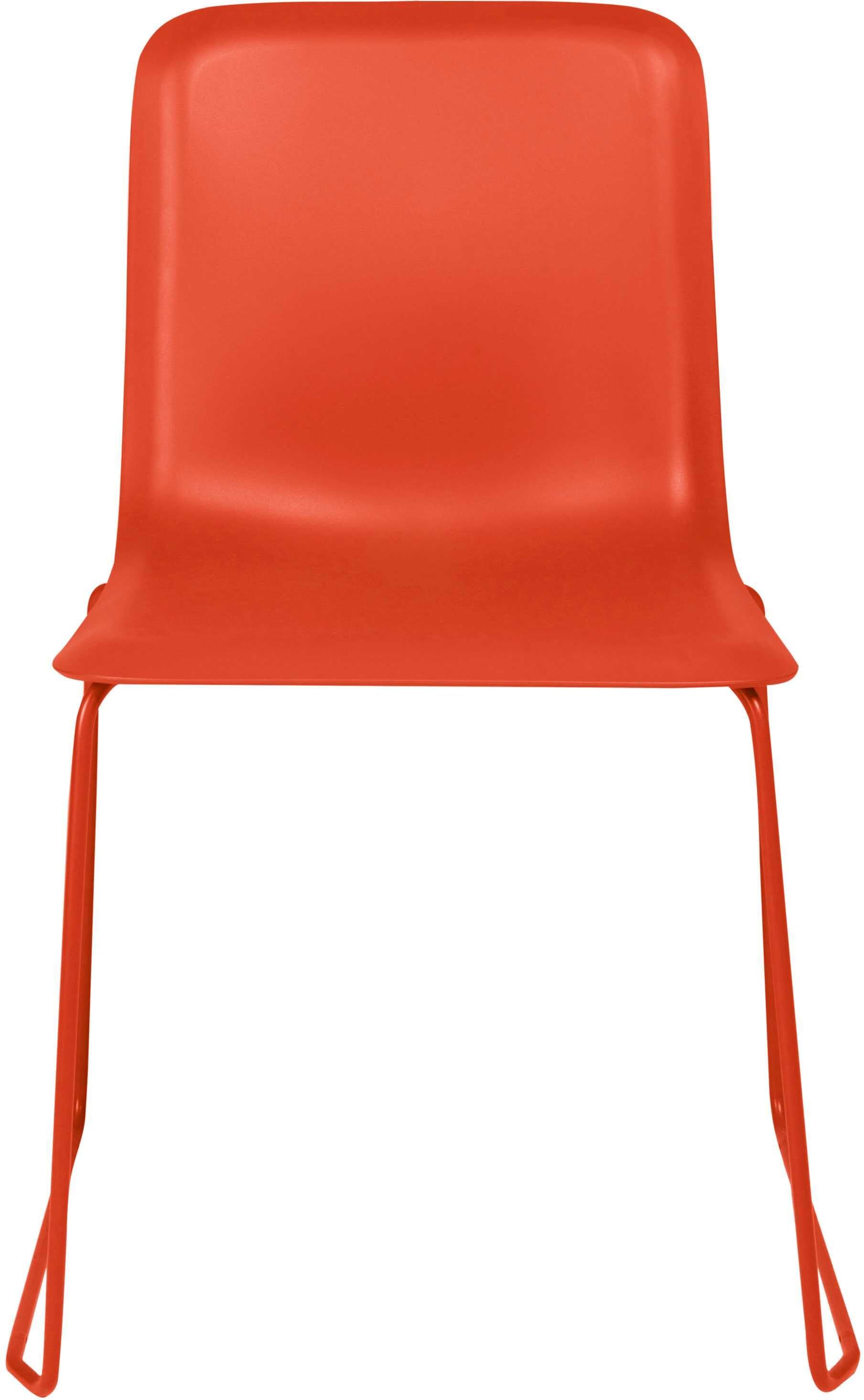 Lensvelt This 141 PP Chair stoel rood