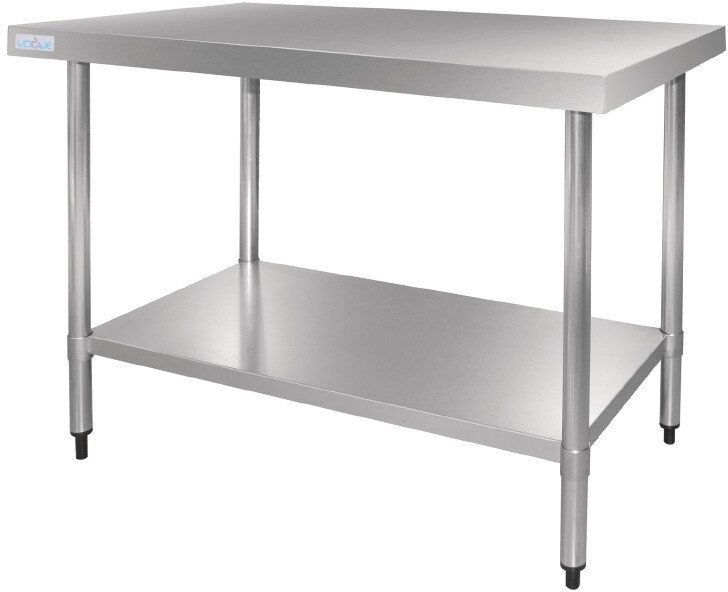 Vogue RVS Werktafel Vogue, onderblad, 90(b)x70(d)x90(h)cm