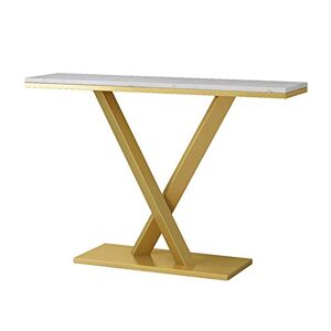 LEEBERTY Consoletafel Marmeren Consoletafel, Wandplank, Woonkamer Sofa Tafel, Entree Console Kast