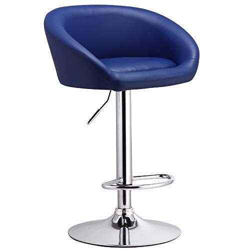 CUNTO Oppervlaktemateriaal van kunstleer. Mode-barstoel. Opklapbare stoel kan 360 graden hoge kruk draaien