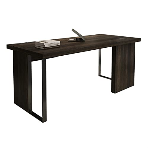 PANAZU Computer Tafel Houten Bureau Houten PC Bureau Luxe Laptop Bureau Schrijven Bureau Thuiskantoor Studiekamer Werkstation Meubels Werkstations