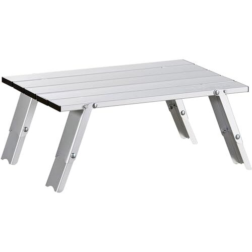 Uquip Handy Salontafel van aluminium verstelbaar in 2 hoogtes (11/16 cm)