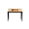 M2 Kollektion Frederick bureau, hout, bruin, zwart, B/H/D = 110 x 75/91 x 60 cm