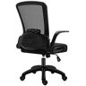 sjdoPulse Chairs Office Chairs Comfortable Fabric Computer Chairs Height-Adjustable Office Chairs Ergonomic Swivel Chairs Leisure Chairs