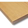 holz4home ® Tafelblad zonder boomrand van massief eiken, 4 cm dik, verschillende maten, hoogwaardig eikenhout (220 x 100 cm)