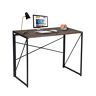 GaRcan Desk Folding Computer Desk Home Desk Student Desk Single Desk