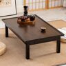 NGFG-JQB Bedtafeltafels Tatami-salontafel Kleine theetafel in Japanse stijl Multifunctionele erkertafel Kleine altaartafel, meditatietafelaltaar (maat: 100 cm/39,3 inch) (één kleur 70 cm/27,5 inch)