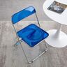 Diodceraic Acrylic Folding Chair,portable Folding Chair,foldable Chair,outdoor Folding Chairs For Adults,folding Outdoor Chairs,folding Office Chair For Girls,clear Acrylic Chair,modern Folding Chairs (Color :