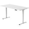 euroseats Zit-sta-bureau Wit 1.600 x 800 x 625 - 1.275 mm - Wit