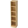 Hammerbacher Boekenkast 5FH Esdoorn 406 x 400 x 2.004 mm - Esdoorn