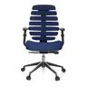 hjh OFFICE ERGO LINE II - Professionele bureaustoel Blauw