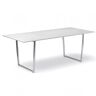 Inoff Vergadertafel Framie, Grootte 200x100 cm, Onderstel Silver