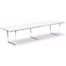 Inoff Vergadertafel Framie, Grootte 540x100 cm, Onderstel Silver