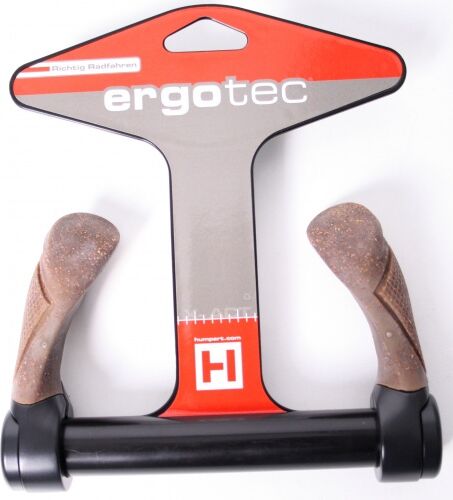 Ergotec Bar END Multiflex 3 Aluminium Bruin Zwart Per 2 Stuks