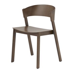 Muuto Cover Side Chair Stained Dark Brown