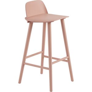 Muuto Nerd Bar Stool, 75 Cm, Tan Rose