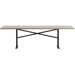 Massproductions Ferric - Table - W 3970, D 1000, Natural Oak - Black