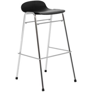 HEM Touchwood Bar Stool - Black/chrome