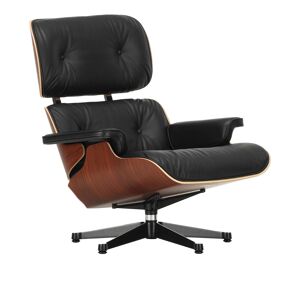 Vitra Eames Lounge Chair New Dimensions Leather Nat. Nero