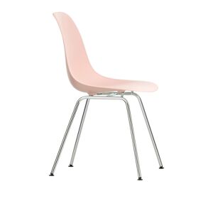 Vitra Eames Plastic Chair Dsx - 41 Pale Rose - Chrome Base