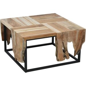 Ambiance Sidebord teak 65x65x35 cm