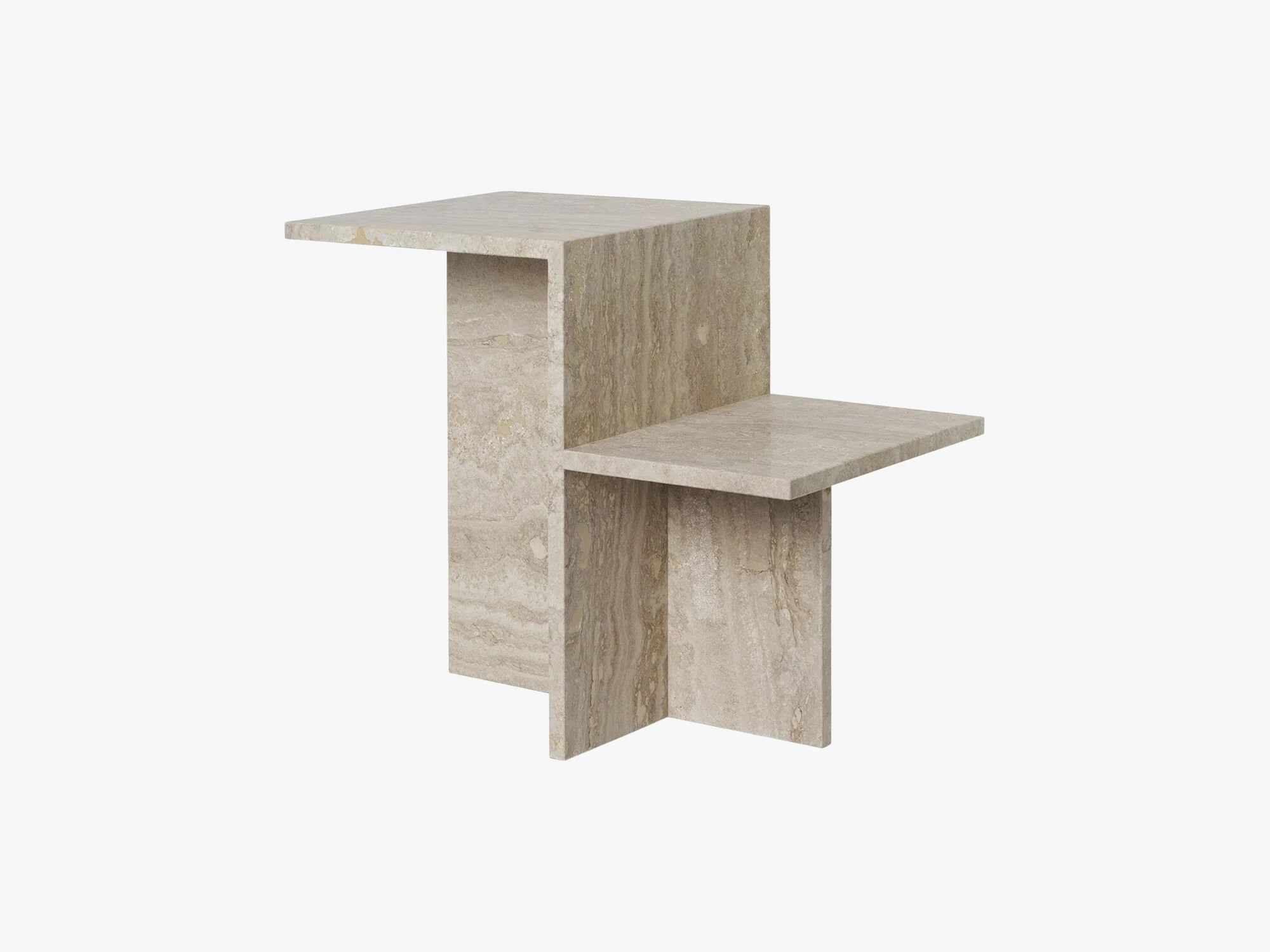 Ferm Living Distinkt sidebord, travertin