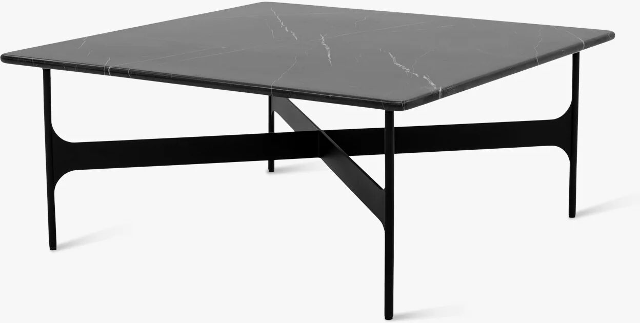 Wendelbo Floema Square Table, svart marmor topp