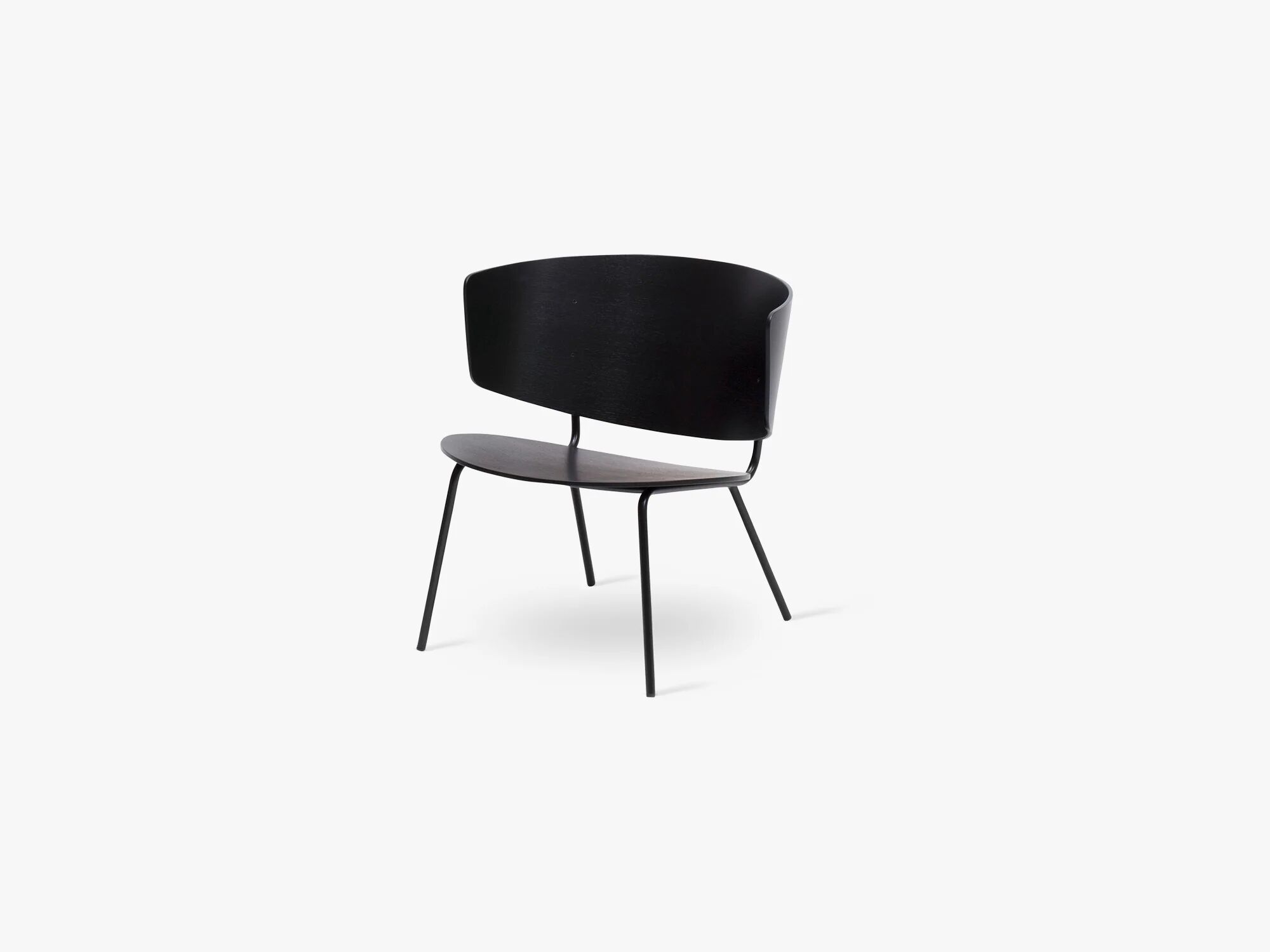 Ferm Living Herman Lounge Chair, Svart